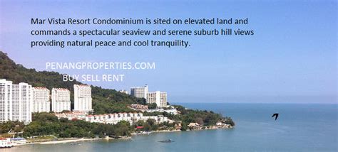 Mar Vista Resort Condominium For Sale And Rent In Batu Ferringhi