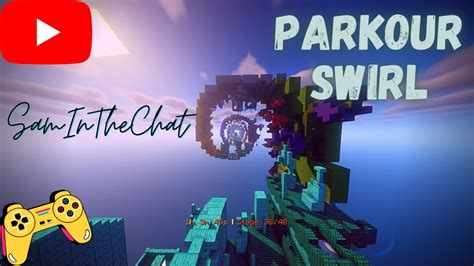 Parkour Swirl Minecraft Parkour Saminthechat Youtube