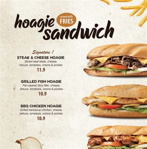 BUDDY HOAGIES MENU SINGAPORE & PRICE LIST 2024