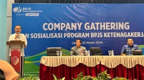 Company Gathering Bersama Bpjs Ketenagakerjaan Jambi Tribunjambi