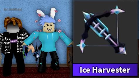 Ice Harvester Gun Montage Roblox Turbo S Mm2 YouTube