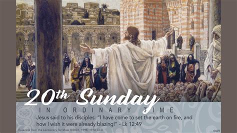 Celebration Of Mass Twentieth Sunday In Ordinary Time YouTube