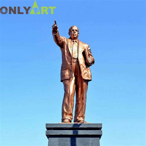 Large Bronze Ambedkar Statue Hyderabad | onlyart sculpture co.,ltd