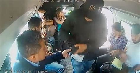 Asaltan Pasajeros En Combi En La México Pachuca Video