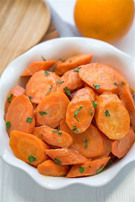 Slow Cooker Orange Glazed Carrots