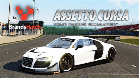 Assetto Corsa Audi R Lms Ultra Brands Hatch Fps Youtube