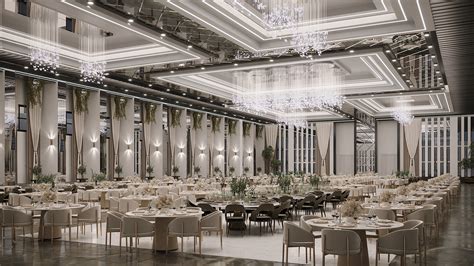 Ballroom Wedding Hall Interior Design Behance