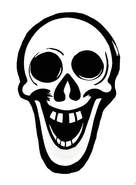 Lachender Totenkopf Clipart Kostenloses Stock Bild Public Domain Pictures