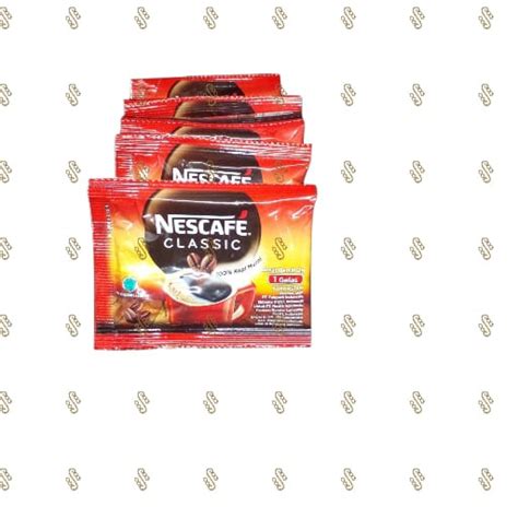 Jual Nescafe Classic Sachet Gr Renceng Isi Sachet Shopee Indonesia