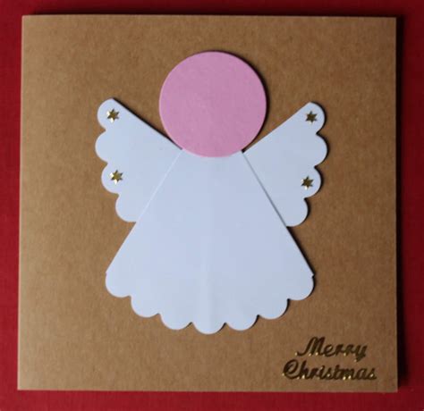 Handmade Angel Christmas Card Etsy Uk