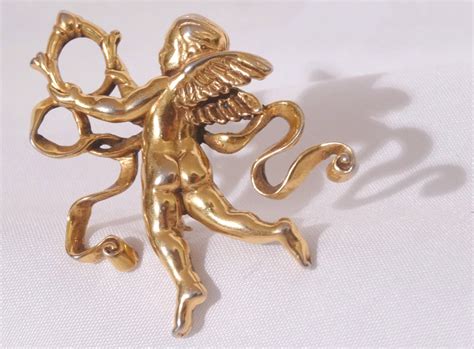 Vintage Brooch Cherub Mma Metropolitan Museum By Jazzjodi On Etsy