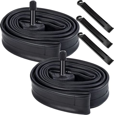 2 Pack Bike Tubes 27x1 1 4 AV33mm Valve 27 Bicycle Tire Tubes