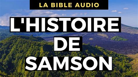 L Histoire De Samson La Bible Audio Youtube