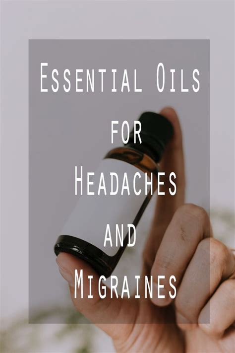 5 Essential Oils For Headaches And Migraines Essential Oils For