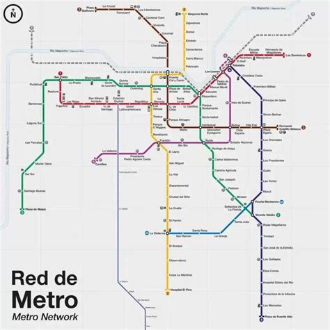 Metro De Santiago ¿cuáles Son Las Nuevas Estaciones De La Línea 3 Que