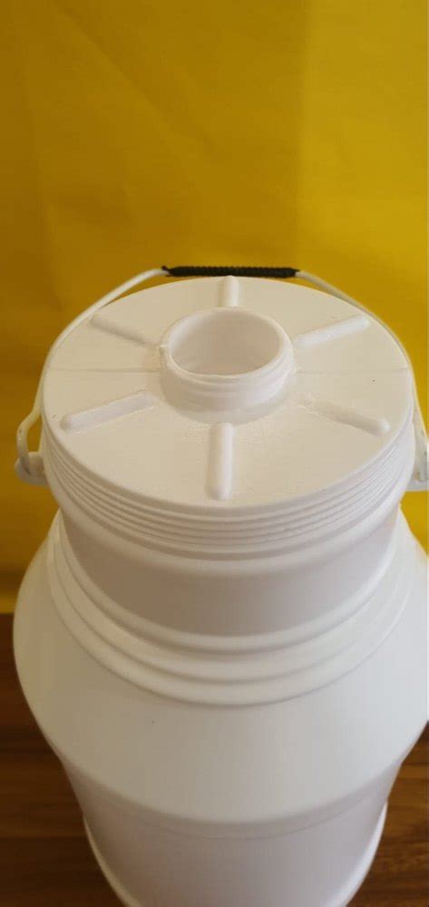 5 Liter White Plastic Milk Can At Rs 42 50 Plastic Milk Can In