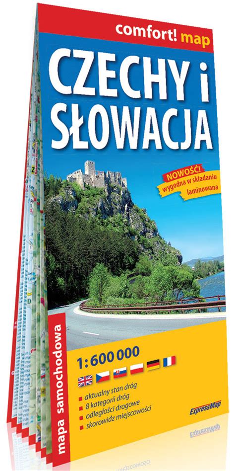 Czechy I S Owacja Mapa Samochodowa Opracowanie Zbiorowe