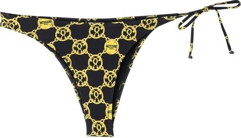 Moschino Double Question Mark Bikini Bottoms ShopStyle Two Piece