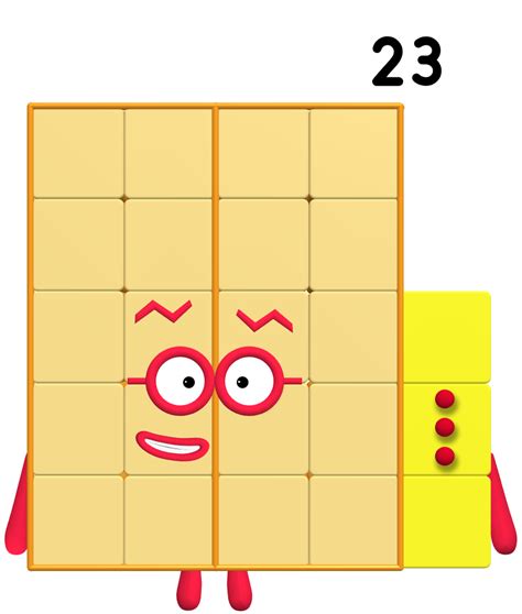 Fanmade Numberblocks Twenty Three By Henry266 On Deviantart