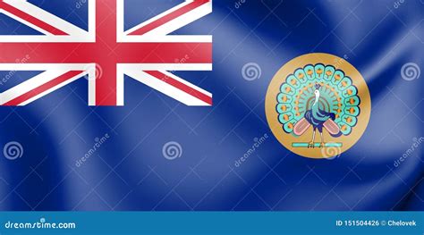 3D Flag of British Burma 1937-1948. Stock Illustration - Illustration of colonial, asian: 151504426