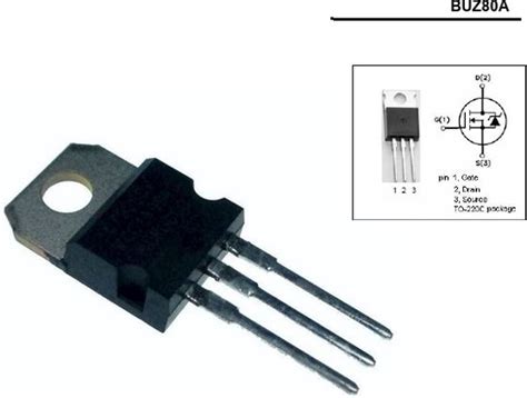 Buz A Mosfet Transistor N Fet To Ab V A W