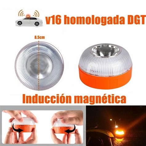 Luz De Emergencia V16 Homologada DGT Para Coche Faro De Emergencia Luz