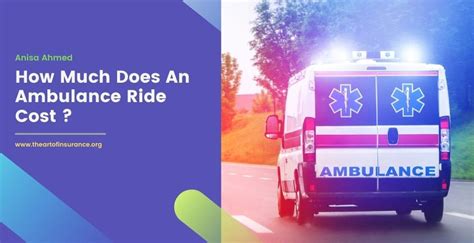 How Much Does An Ambulance Ride Cost Without Insurance The Art Of Insurance