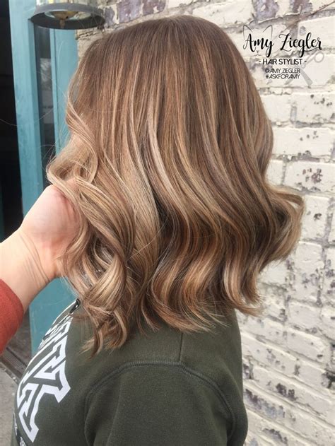 Brunette Blonde Balayage By Amy Ziegler Askforamy Versatilestrands