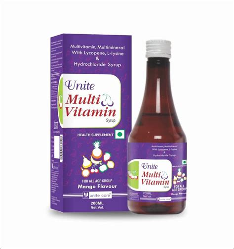 Multivitamin Syrup 200 Ml At Rs 140 Bottle In Ghaziabad ID