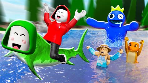 I Survived 100 Days With A Shark Friend Maizen Roblox Roblox