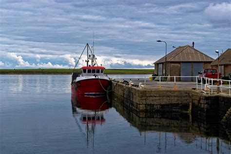 Moored Fishing Boat Free Stock Photo Public Domain Pictures