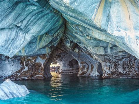 The Marble Caves Of Chilean Patagonia