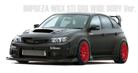 Varis Wide Body Kit For 2007 14 Subaru Wrx Sti Grb Vasu 134vasu 135