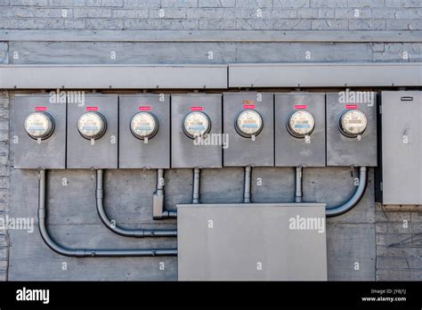 Serie Di Contatori Elettrici Immagini E Fotografie Stock Ad Alta