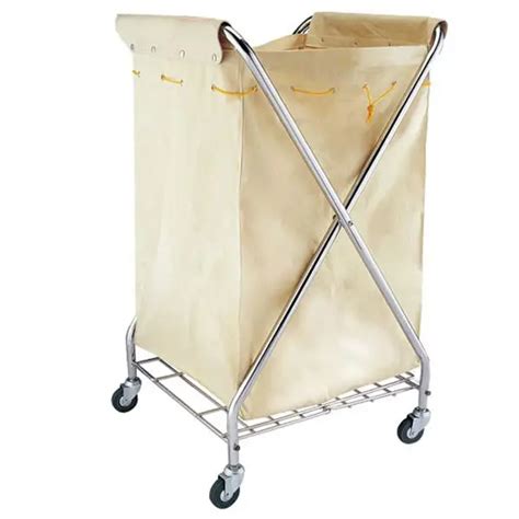 Hotel Folding Laundry Carts With Canvas Bag - Buy Laundry Bags Hotel,Folding Laundry Carts,Hotel ...