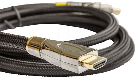 Gc M High Speed Hdmi Kabel Mit Ethernet M Bei Reichelt Elektronik