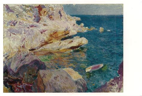 Rocas De J Vea Y El Bote Blanco Joaqu N Sorolla Museo Ca Flickr