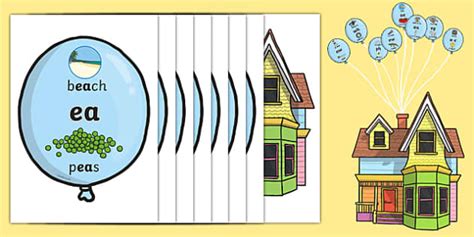 Phase 5 Phonic Balloons Display Pack (teacher made) - Twinkl