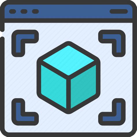 Capture Objects Meta 3d Cube Website Icon Download On Iconfinder