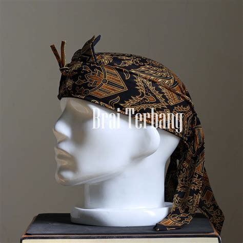 Jual Iket Blangkon Topi Tradisional Khas Sunda Motif Batik Shopee