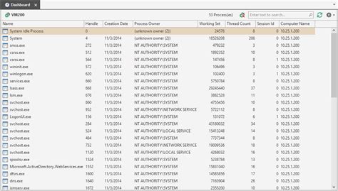 Reference Connections Windows Processes