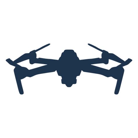 Drone Quad Tilted Front PNG & SVG Design For T-Shirts