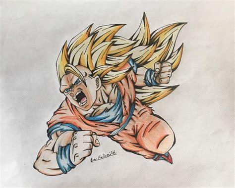 Carlos Desenhos Dragon Ball Z Goku Ssj3 Goku Desenho Desenho Desenhos