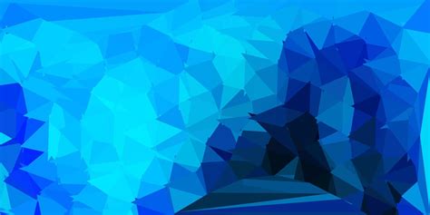 Light blue vector gradient polygon design. 14535076 Vector Art at Vecteezy