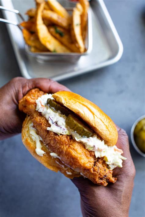 Buttermilk Fried Chicken Sandwiches With Slaw Butter Be Ready