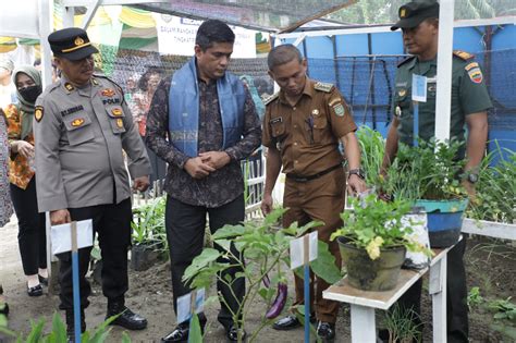 Tim Penilai Kecamatan Terbaik Tingkat Provsu Lakukan Penilaian Di