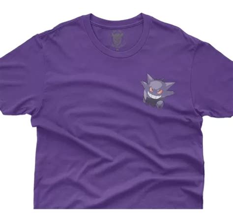 Playera Gengar Pokemon Go Anime Pokedex Meses sin interés