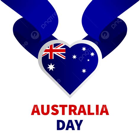 Happy Australia Day Vector Hd Png Images Australia Day Love Flag Medal