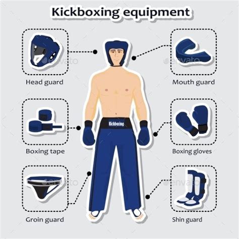 Sport Equipment for Kickboxing Martial Arts