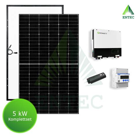 Growatt 5kw Pv Komplettset Mit Notstromfunktion